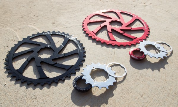 A2PAKIT42 kit conversion 40 42 dents A2Z pour cassette Shimano transmission 1x10 couronne pas cher